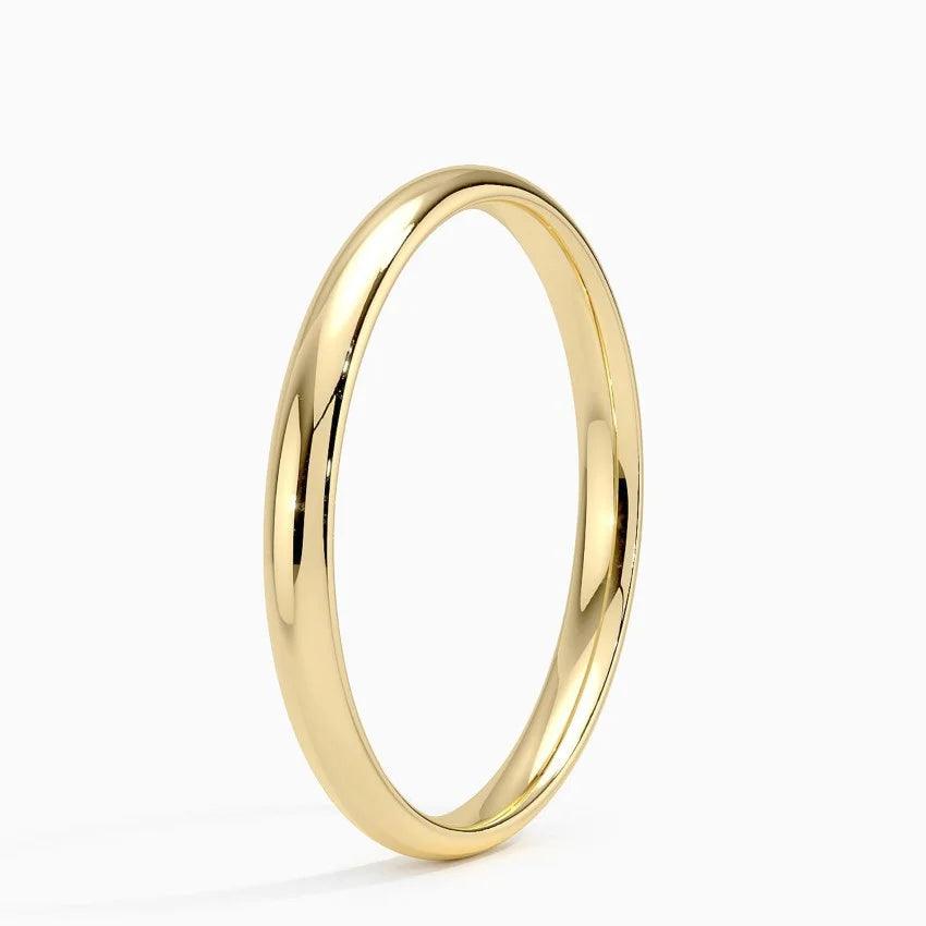 Classic 2mm Wedding Band - RV The diamond dealer