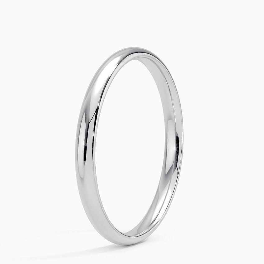 Classic 2mm Wedding Band - RV The diamond dealer