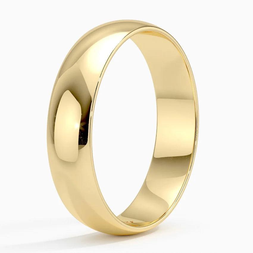 Classic 5mm Wedding Band - RV The diamond dealer