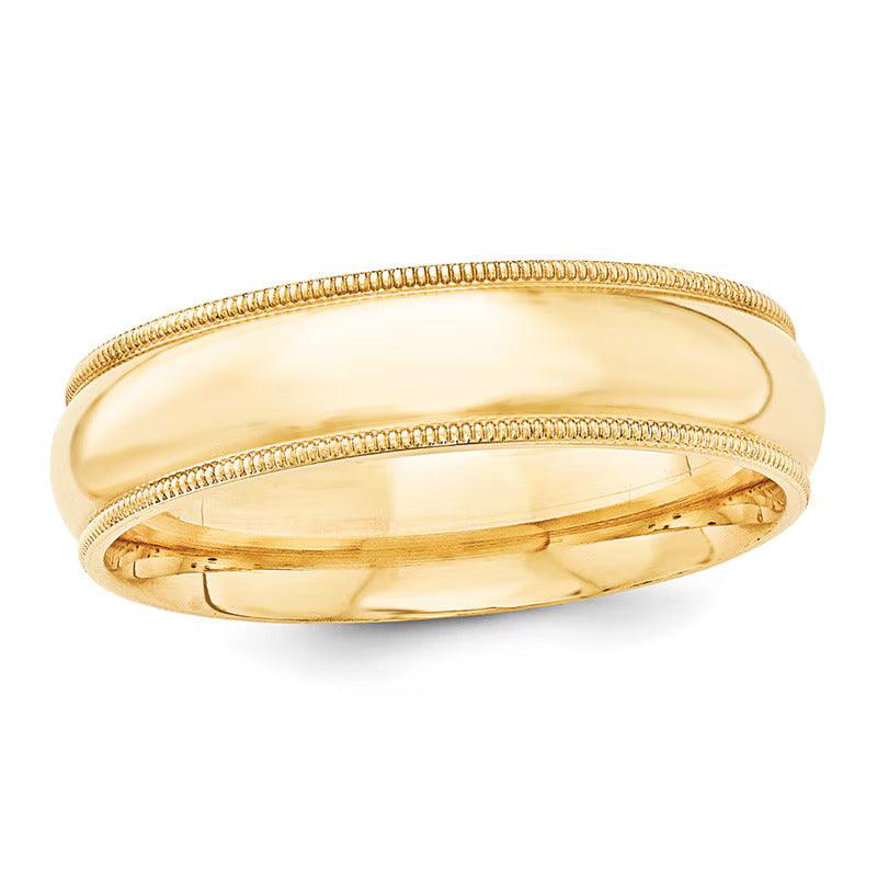 MillGrain Wedding band in 5mm - RV The diamond dealer