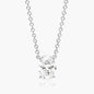 Oval Shape Diamond Pendant
