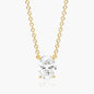 Oval Shape Diamond Pendant