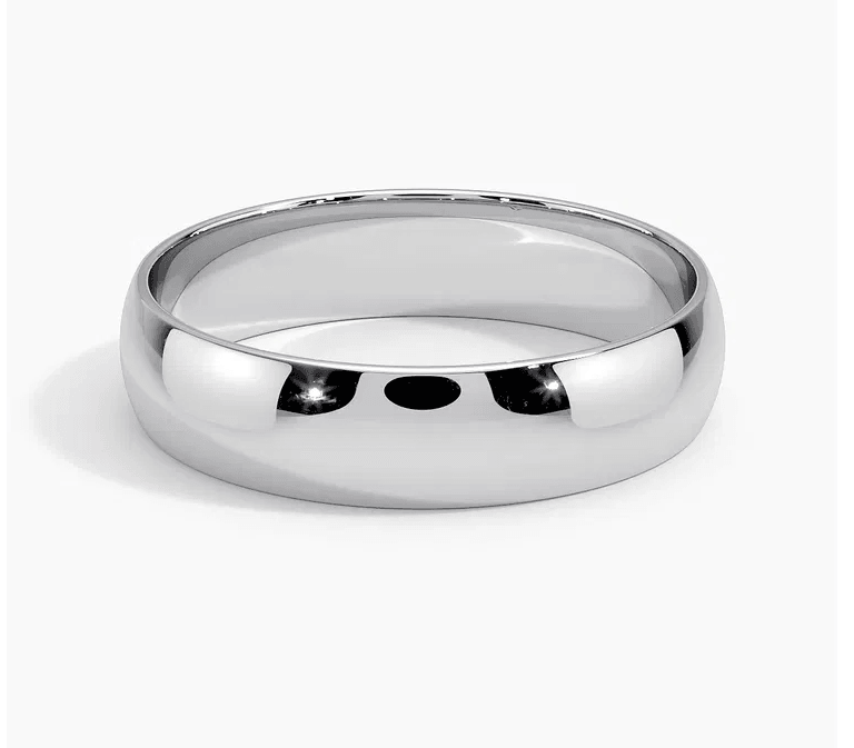 Classic 5mm Wedding Band - RV The diamond dealer