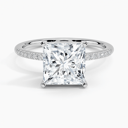 18K White Gold